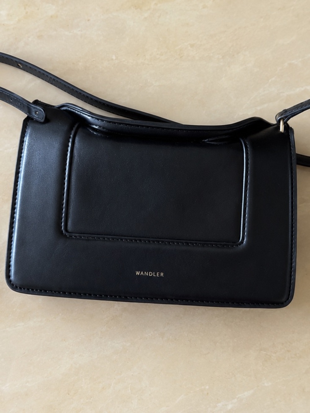 Wandler Black 100% Leather Shoulder